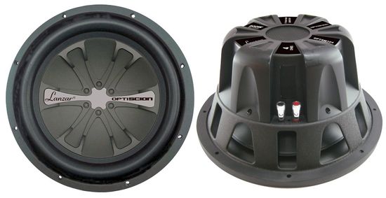 Автомобильный сабвуфер Lanzar OPTSW-15D Автомобильный сабвуфер Lanzar OPTSW-15D